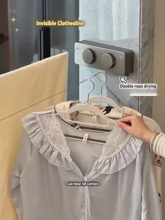 Retractable Clothesline Collection Laundry Extendable Wall Clothesline Clothes Hanger Retractable Clothe Horse Drying Rack